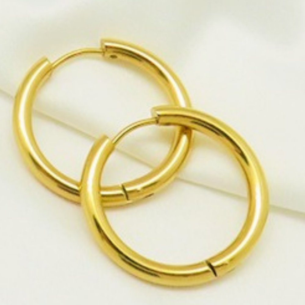 Rihanna Hoop Earrings